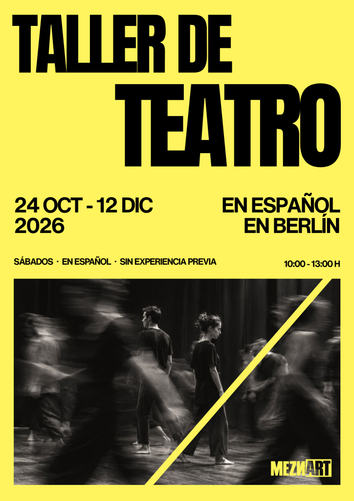 Taller de teatro en español en Berlín de MEZNART